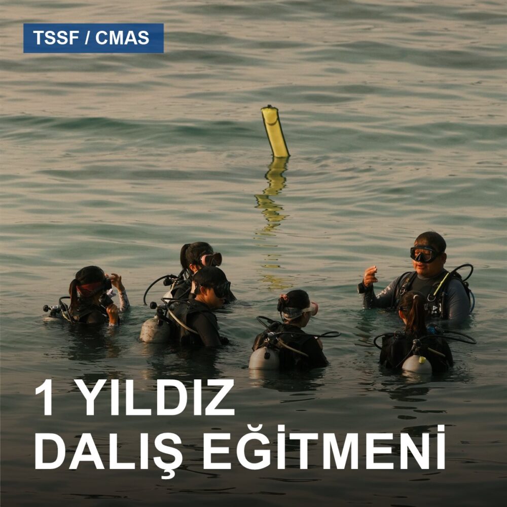 TSSF/CMAS 1 Yıldız Dalış Eğitmeni Kursu
