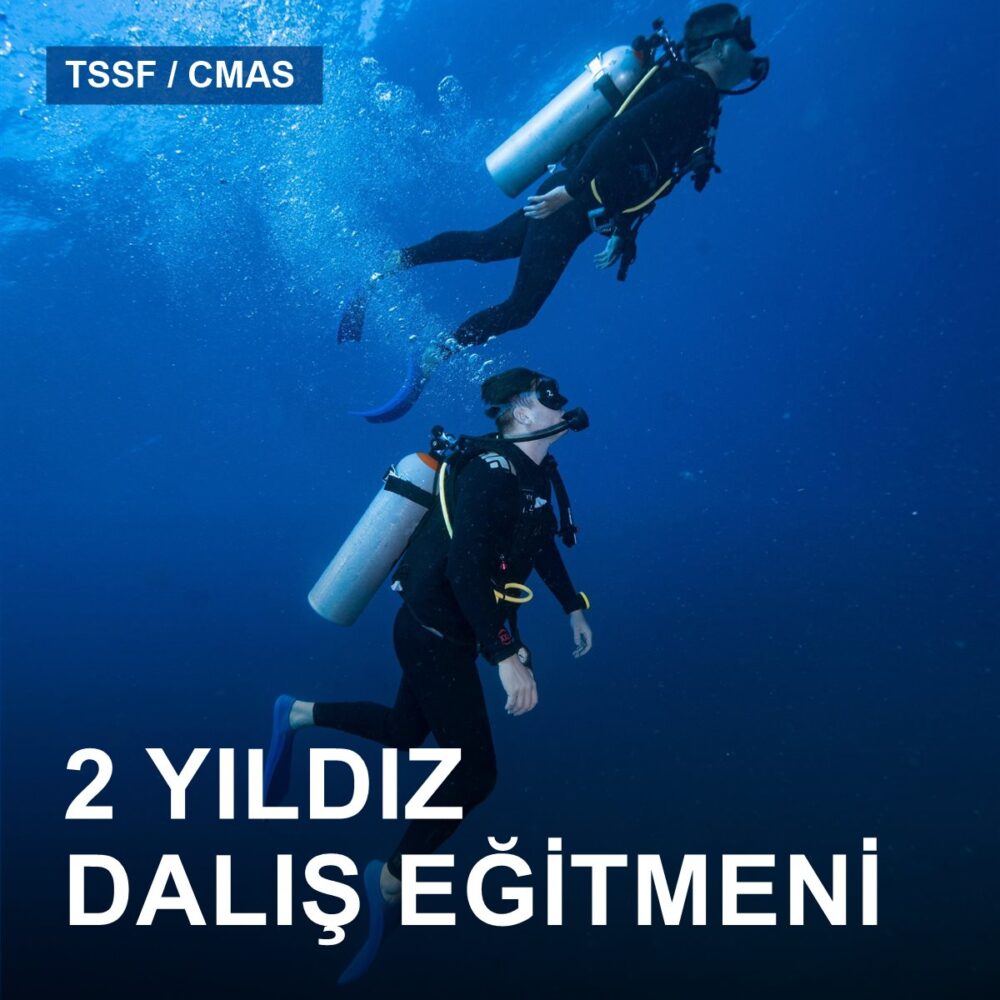TSSF/CMAS 2 Yıldız Dalış Eğitmeni Kursu