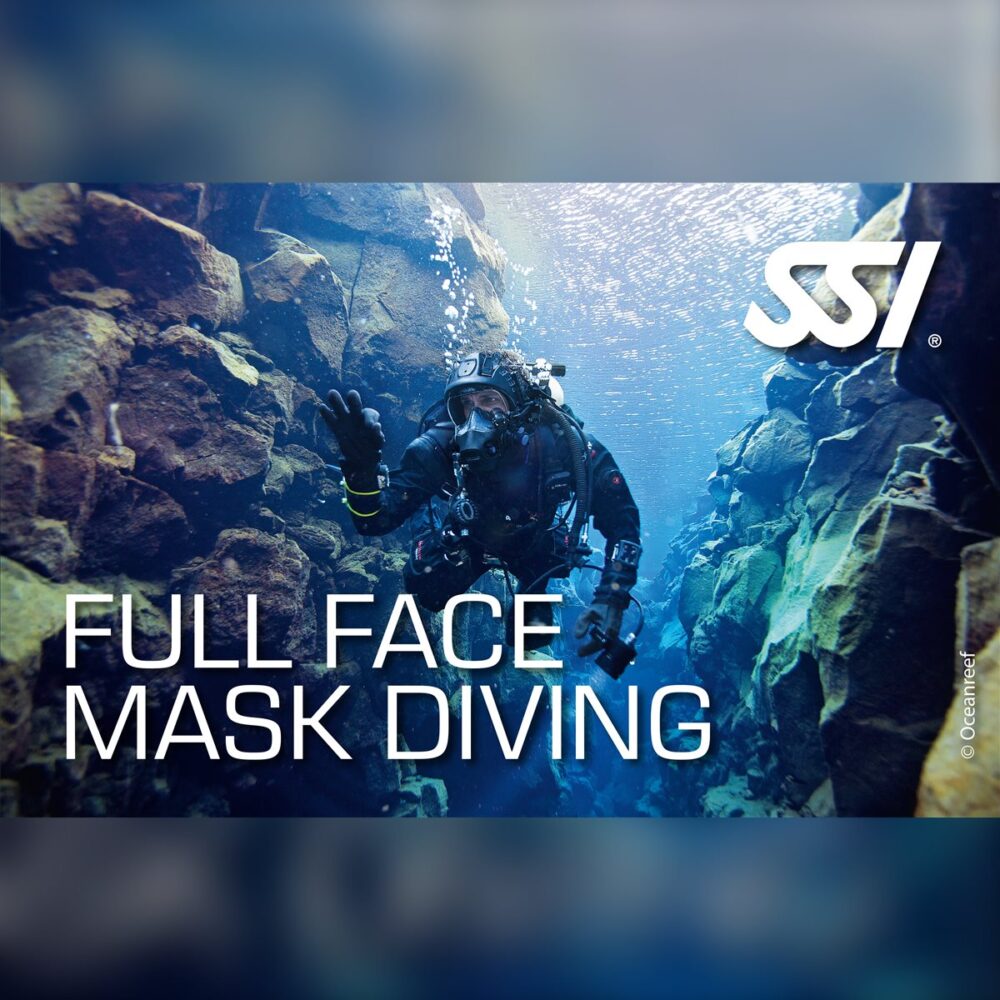 SSI Full Face Mask Diving Specialty